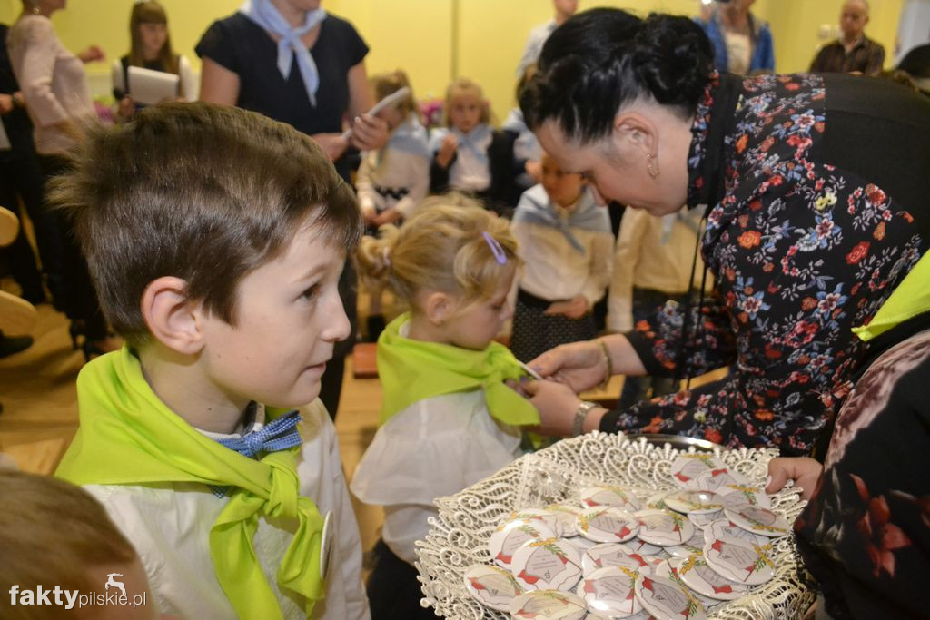 Pasowanie na pierwszoklasistów w Wyrzysku
