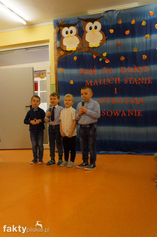 Pasowanie na przedszkolaka w Wyrzysku