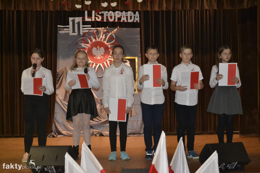 Święto Niepodległości w SP w Wyrzysku