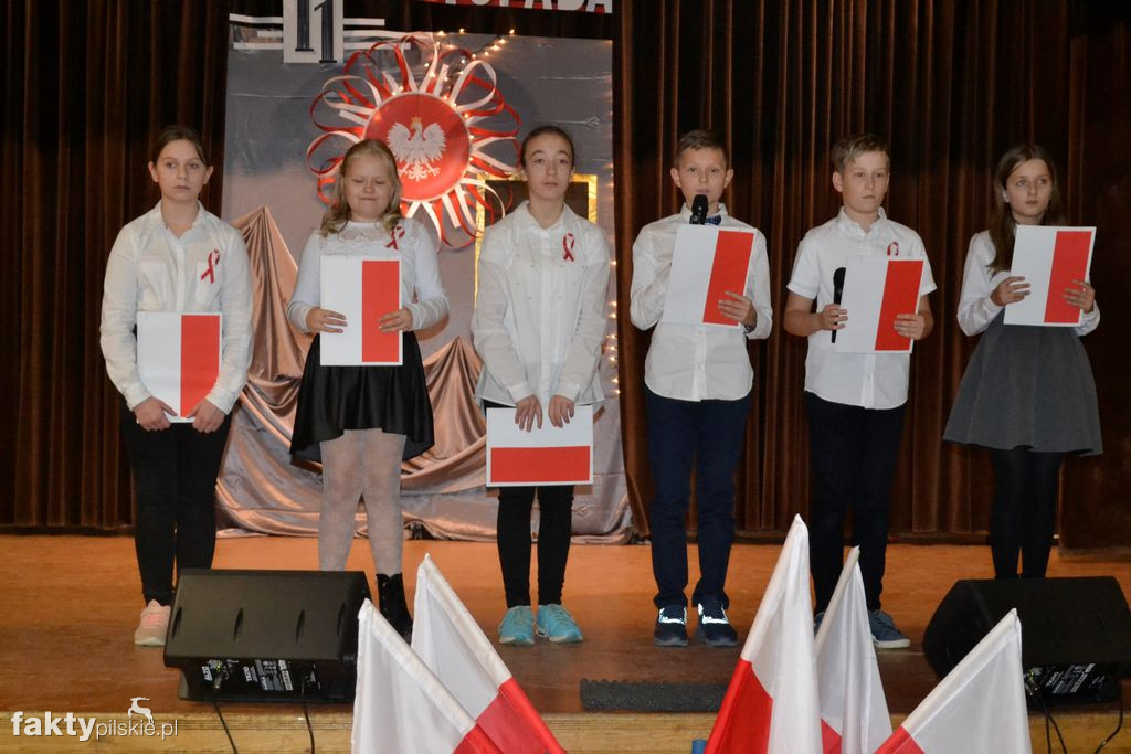 Święto Niepodległości w SP w Wyrzysku