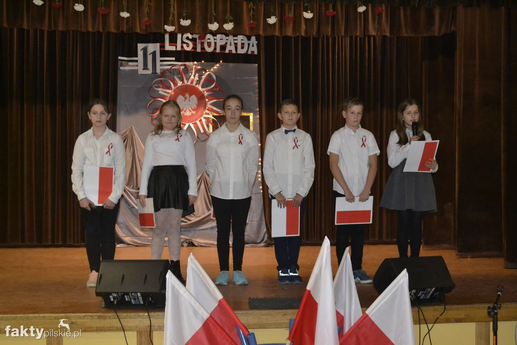 Święto Niepodległości w SP w Wyrzysku