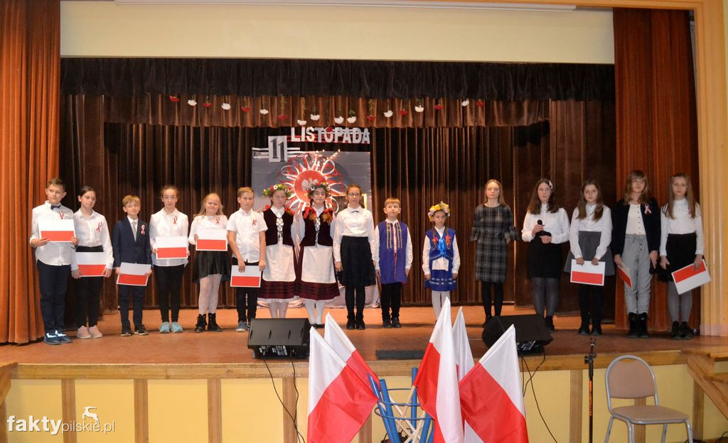 Święto Niepodległości w SP w Wyrzysku