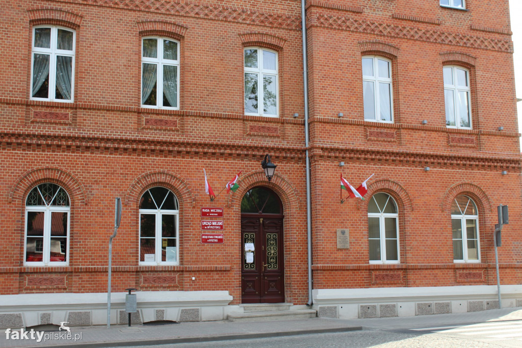 Budynek Urzędu Miejskiego w Wyrzysku po remoncie