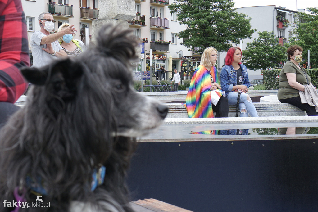 Manifestacja w obronie osób LGBT