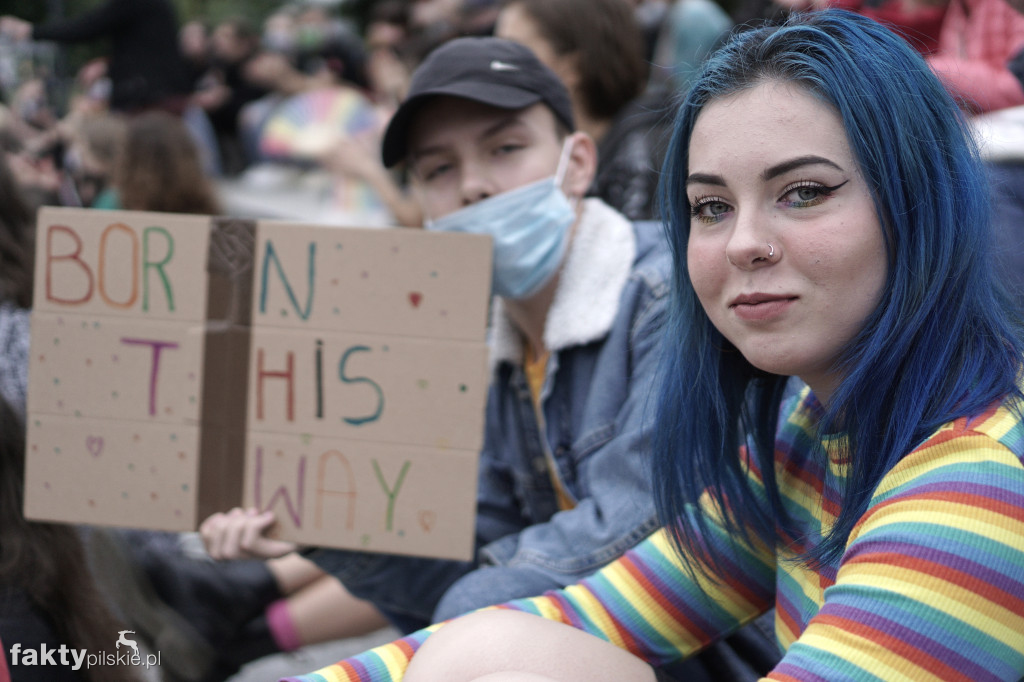 Manifestacja w obronie osób LGBT