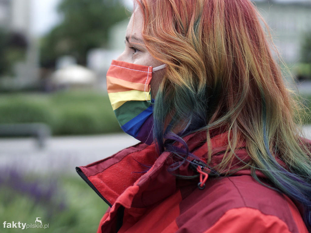 Manifestacja w obronie osób LGBT
