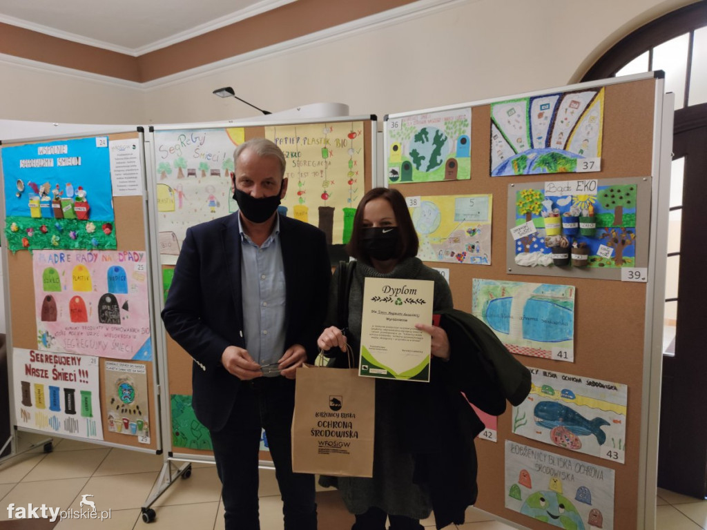 Nagrody dla laureatów konkursów ekologicznych