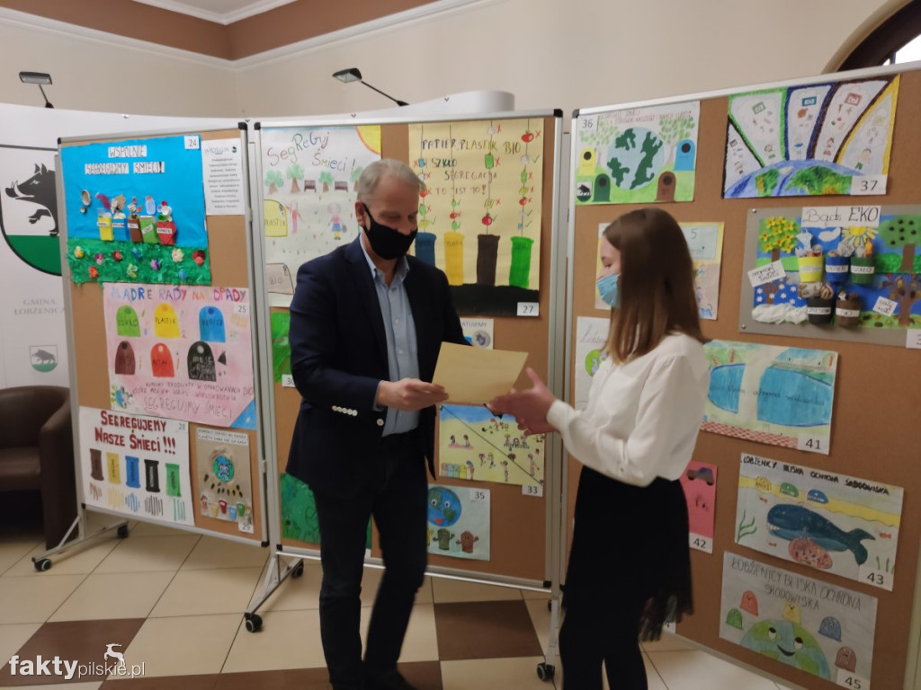Nagrody dla laureatów konkursów ekologicznych