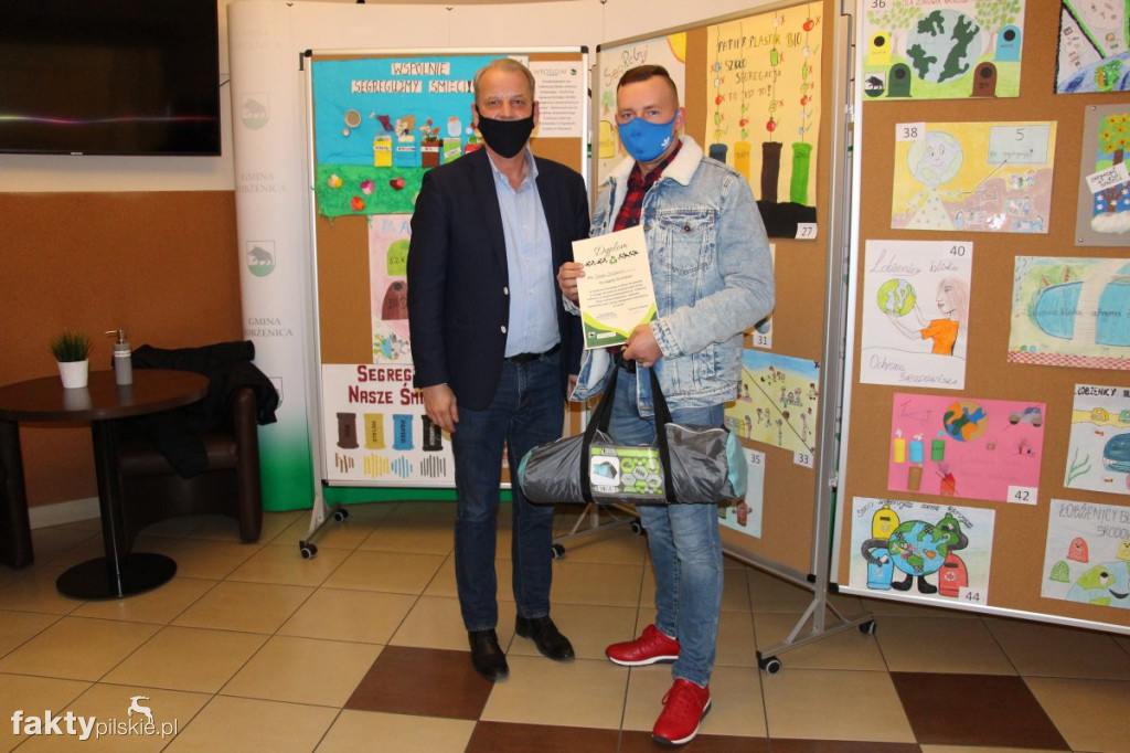 Nagrody dla laureatów konkursów ekologicznych