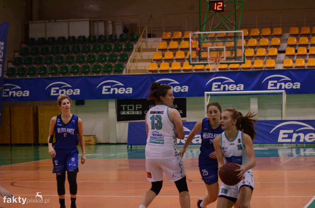 Enea Basket Piła - AZS Włocławek 57:66