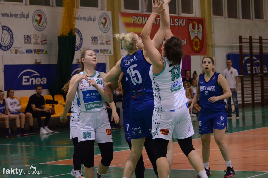 Enea Basket Piła - AZS Włocławek 57:66