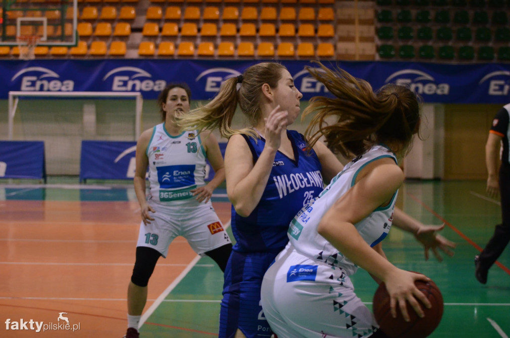 Enea Basket Piła - AZS Włocławek 57:66