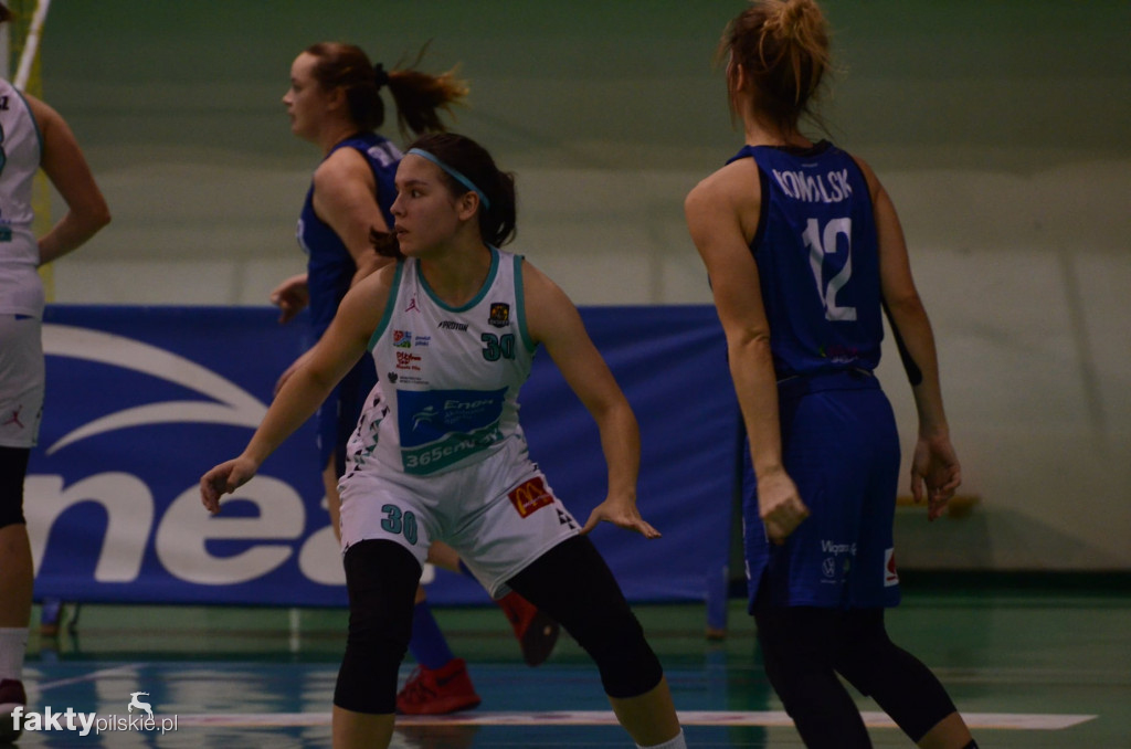 Enea Basket Piła - AZS Włocławek 57:66