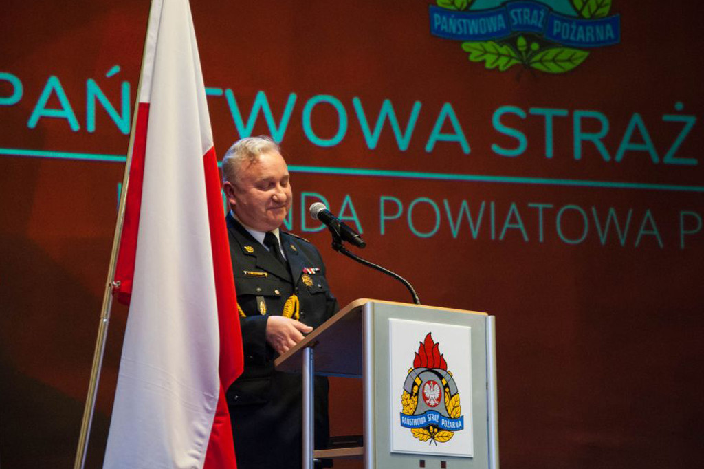 Pożegnanie ze służbą komendanta Mrowińskiego