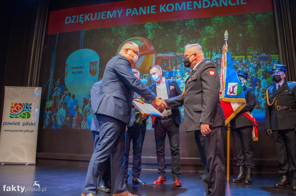 Pożegnanie ze służbą komendanta Mrowińskiego