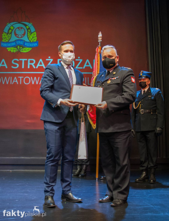 Pożegnanie ze służbą komendanta Mrowińskiego