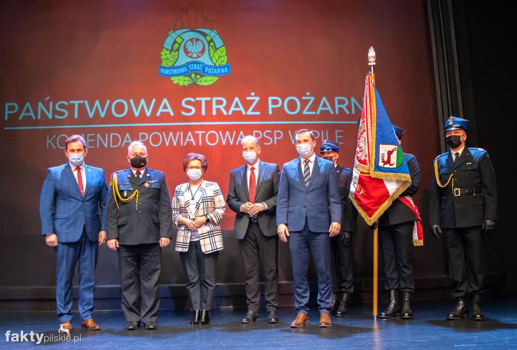 Pożegnanie ze służbą komendanta Mrowińskiego