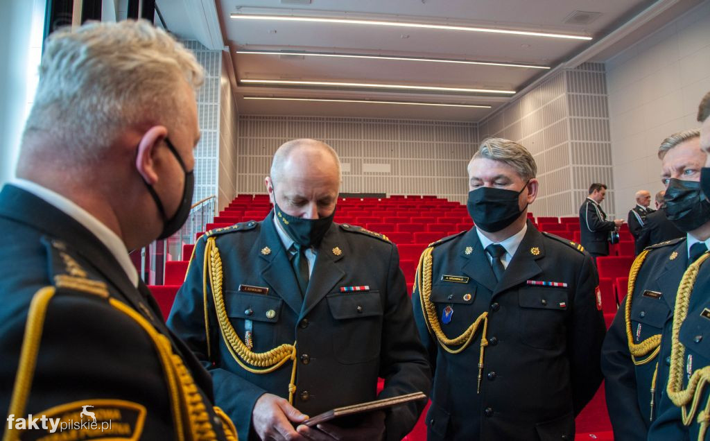 Pożegnanie ze służbą komendanta Mrowińskiego