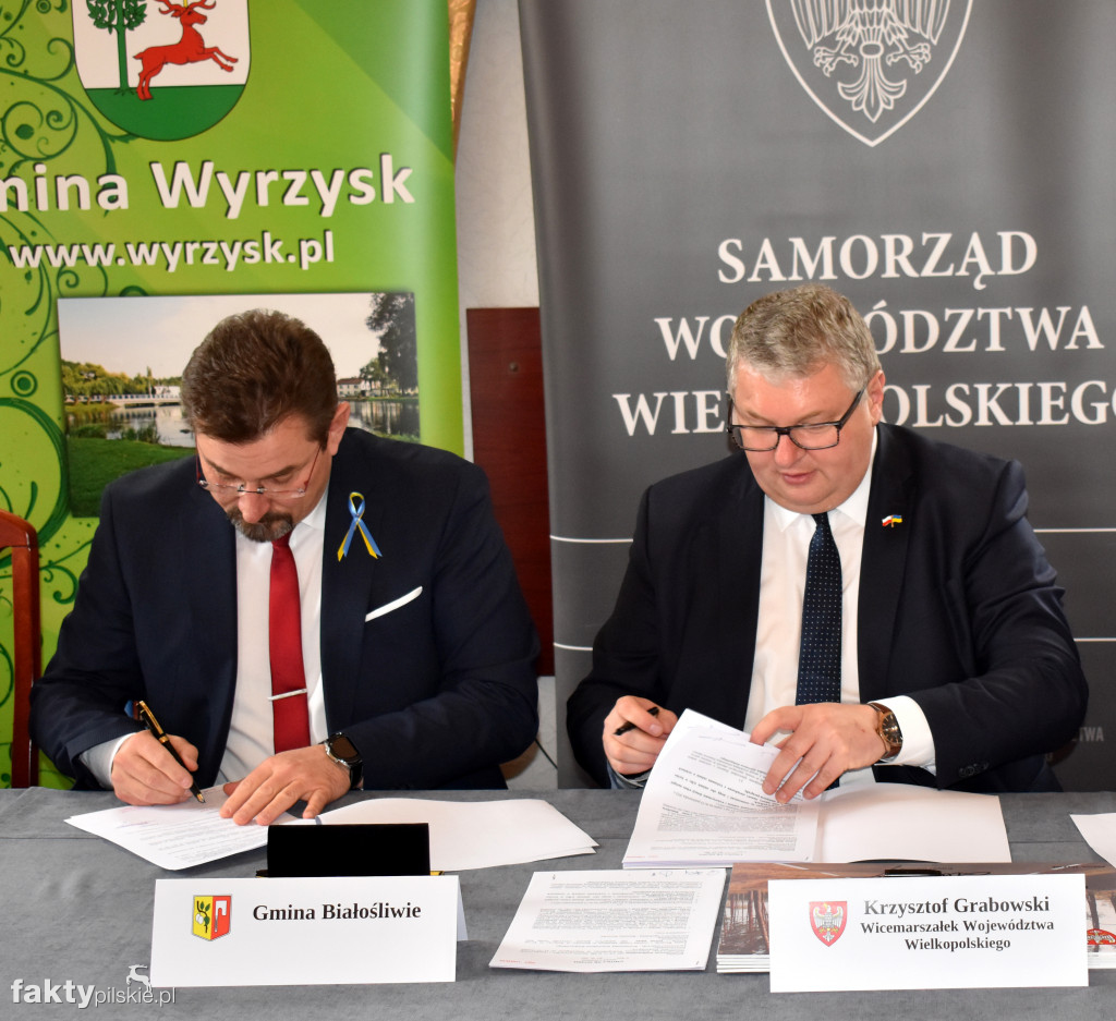 Wyrzysk: podpisanie umów o dotacje z UMWW