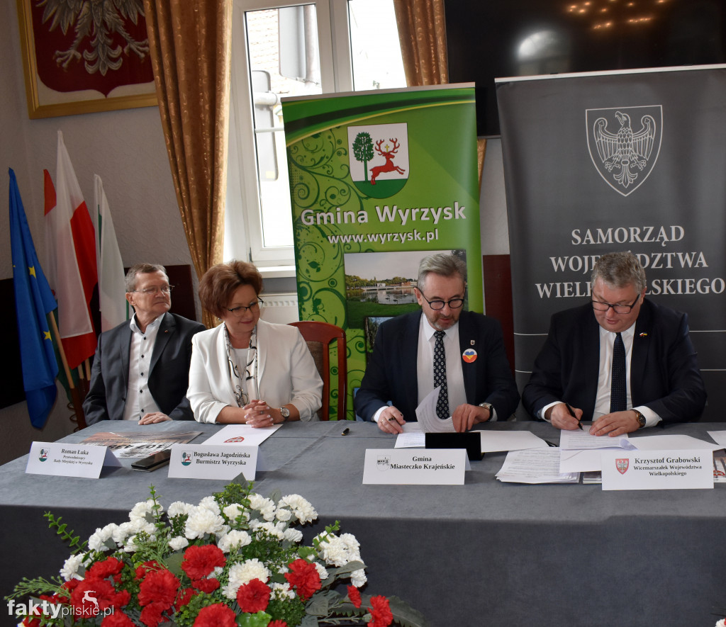 Wyrzysk: podpisanie umów o dotacje z UMWW