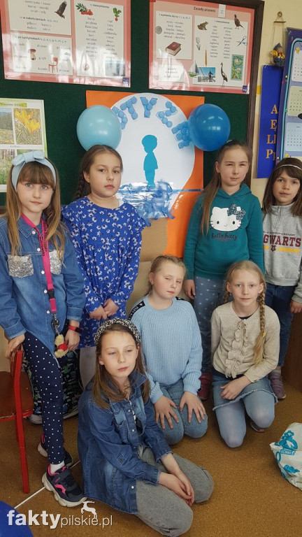 Światowy Dzień Świadomości Autyzmu w SP w Wyrzysku