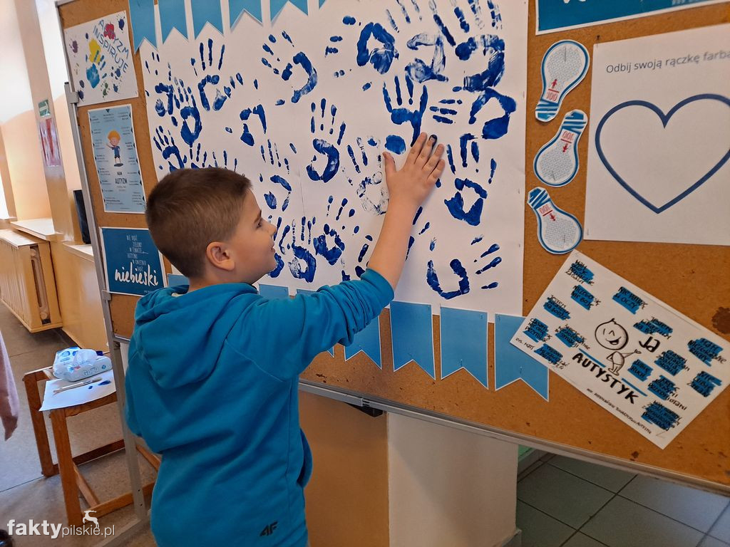 Światowy Dzień Świadomości Autyzmu w SP w Wyrzysku