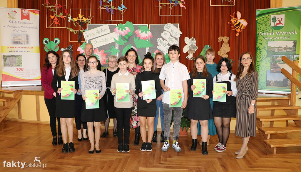 Wyrzysk: XX Gminny Konkurs Recytatorski