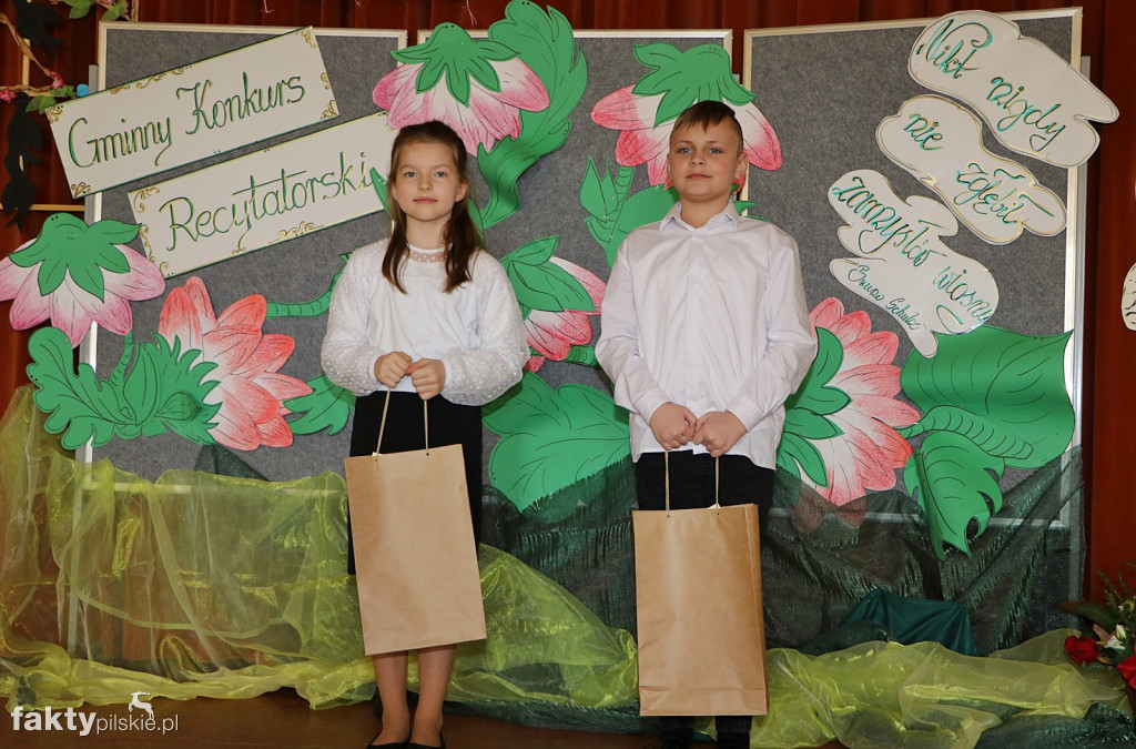 Wyrzysk: XX Gminny Konkurs Recytatorski