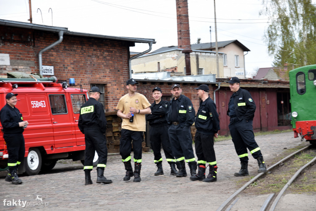 Festyn na wąskotorówce dla OSP Bądecz
