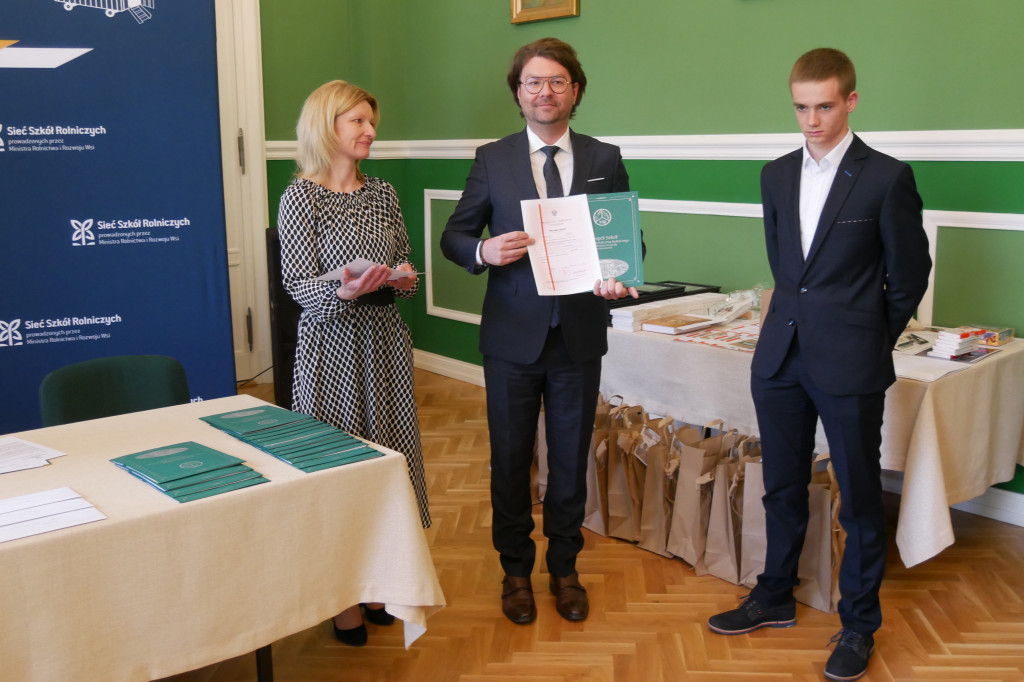 Zakończenie roku szkolnego w ZSCKR w Brzostowie