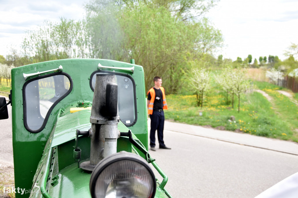 3 maja 2022 na białośliwskiej wąskotorówce