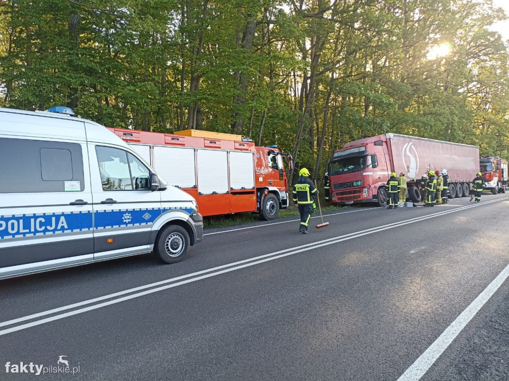 22 maja 2022: wypadek na DK 10 koło Śmiłowa