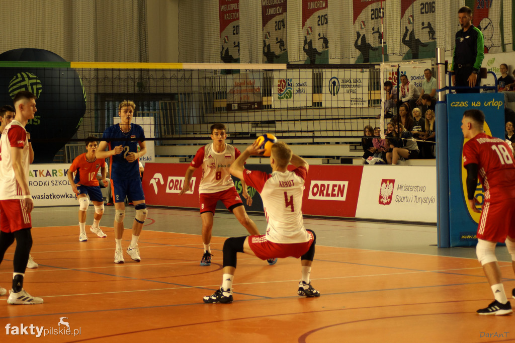 Siatkówka mężczyzn U22 Polska - Holandia