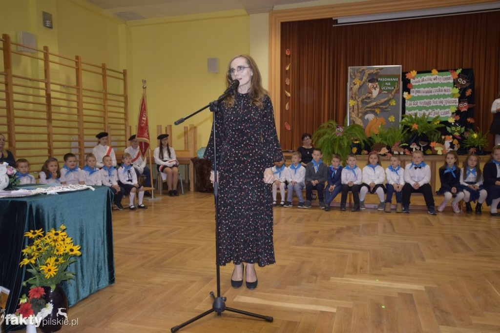 SP w Wyrzysku: Pasowanie na ucznia