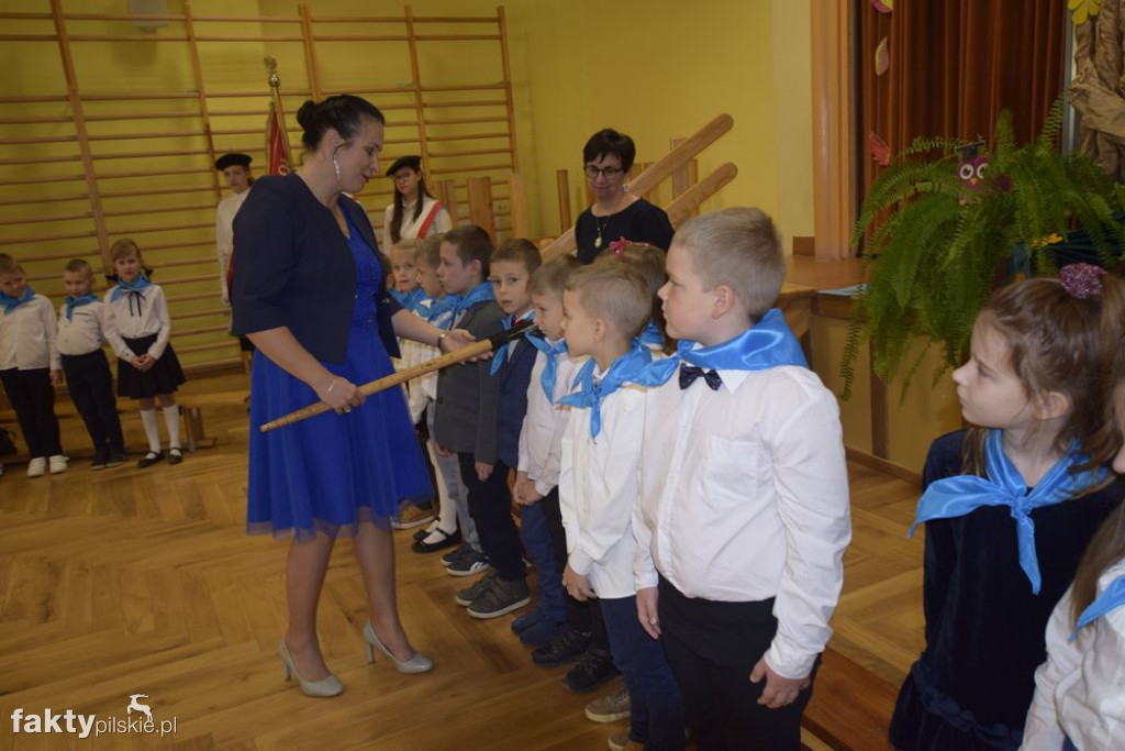 SP w Wyrzysku: Pasowanie na ucznia