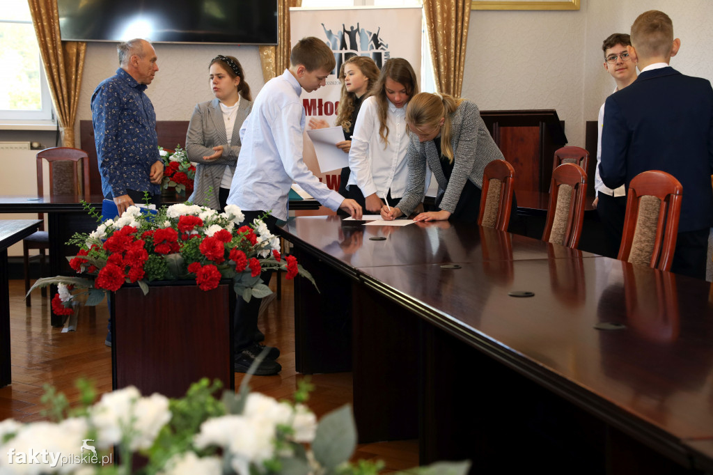Sesja Młodzieżowej Rady Miejskiej w Wyrzysku