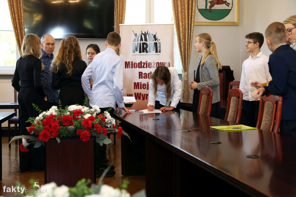 Sesja Młodzieżowej Rady Miejskiej w Wyrzysku