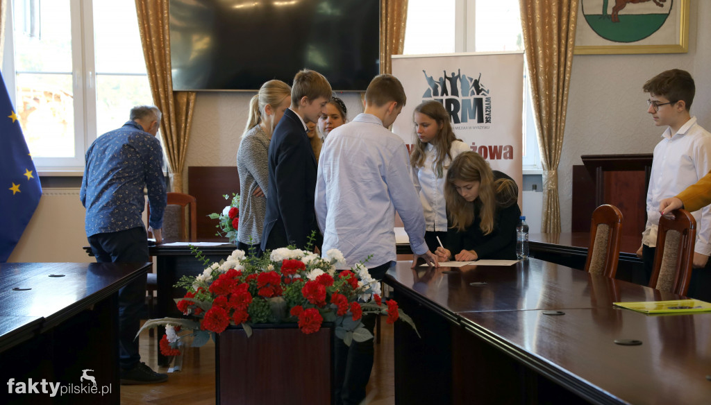 Sesja Młodzieżowej Rady Miejskiej w Wyrzysku