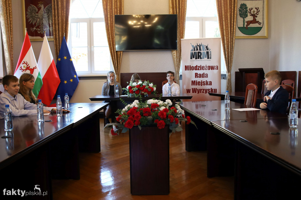 Sesja Młodzieżowej Rady Miejskiej w Wyrzysku