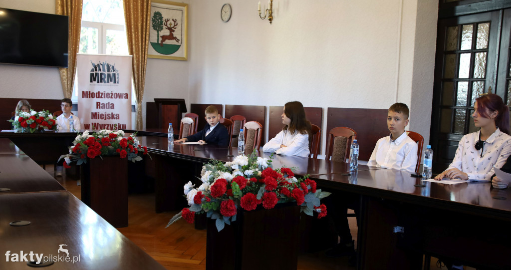 Sesja Młodzieżowej Rady Miejskiej w Wyrzysku
