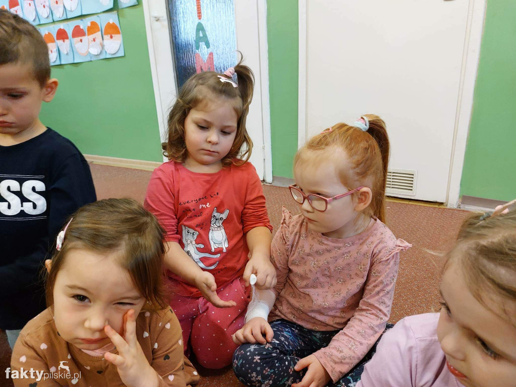 Warsztaty medyczne w wyrzyskim przedszkolu
