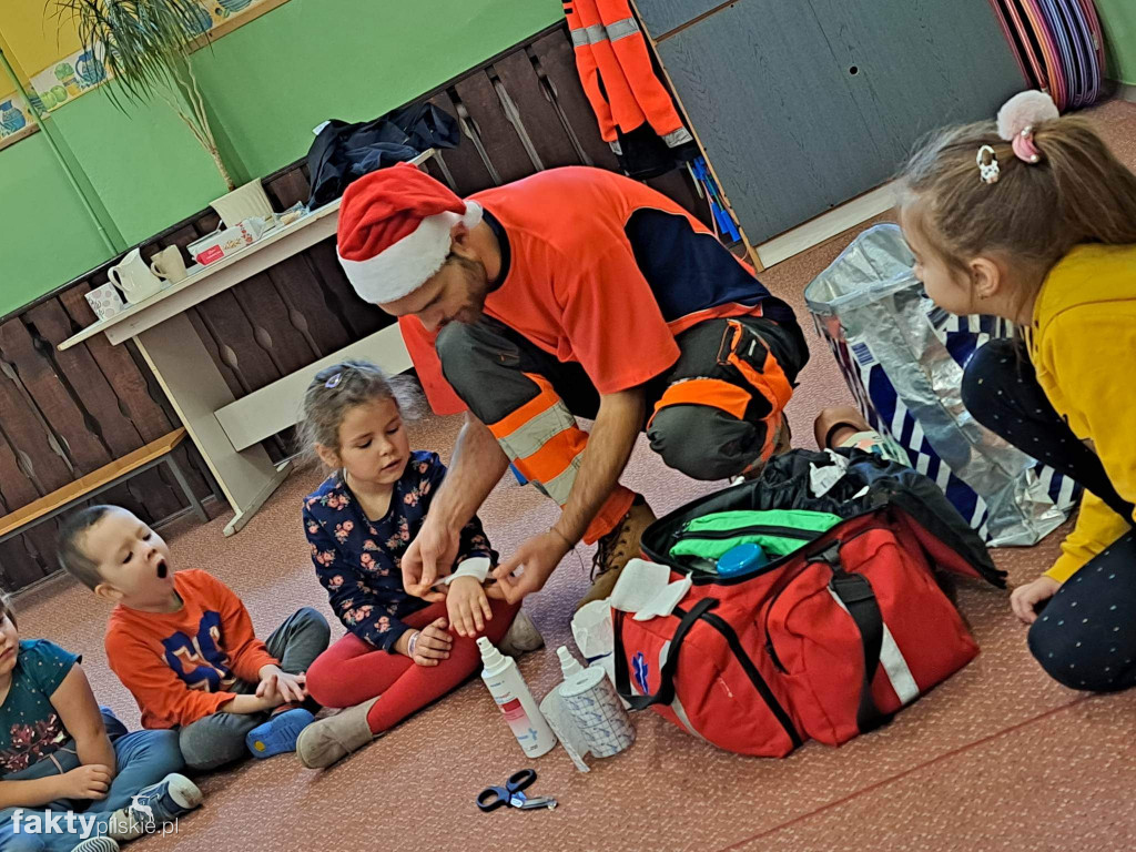Warsztaty medyczne w wyrzyskim przedszkolu