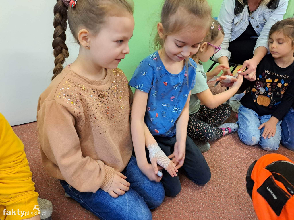 Warsztaty medyczne w wyrzyskim przedszkolu