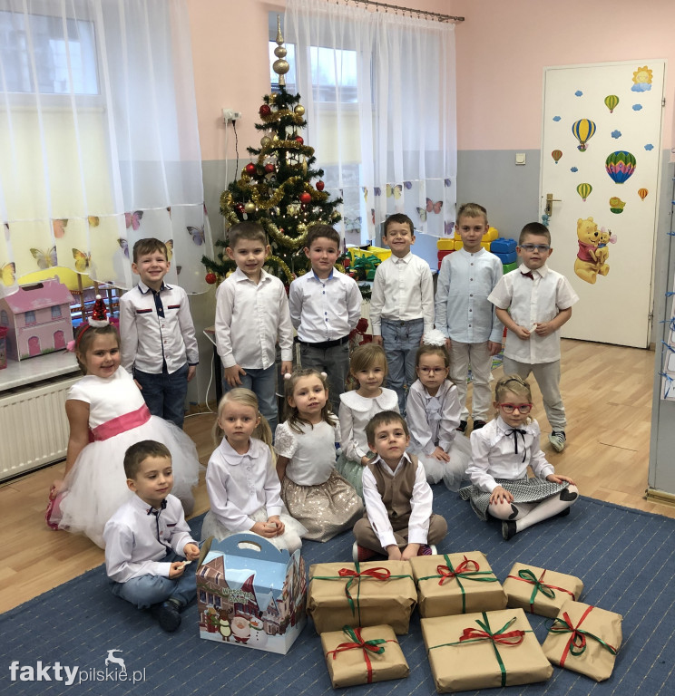 Wigilia w przedszkolu w Wyrzysku