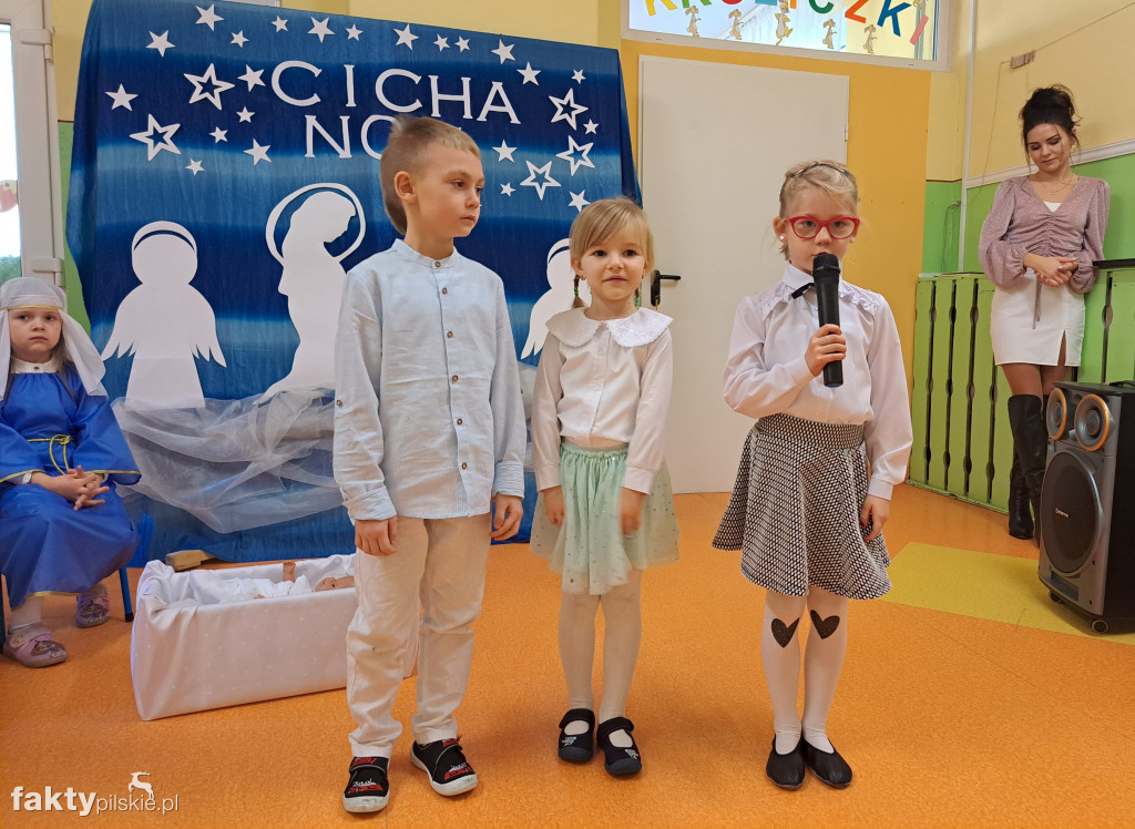 Wigilia w przedszkolu w Wyrzysku