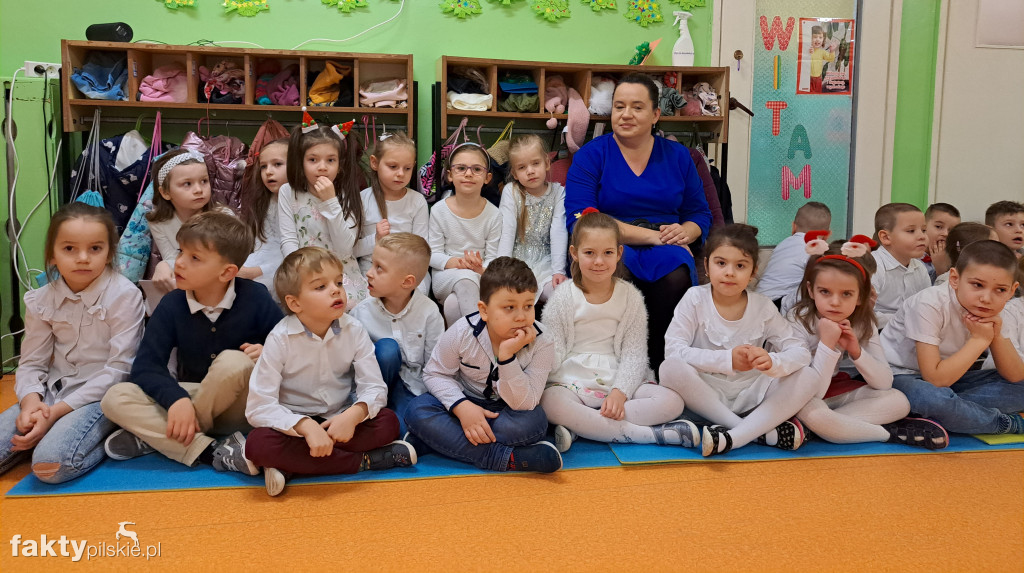 Wigilia w przedszkolu w Wyrzysku