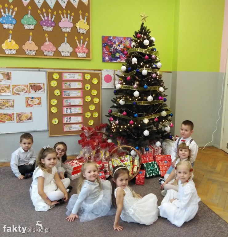 Wigilia w przedszkolu w Wyrzysku