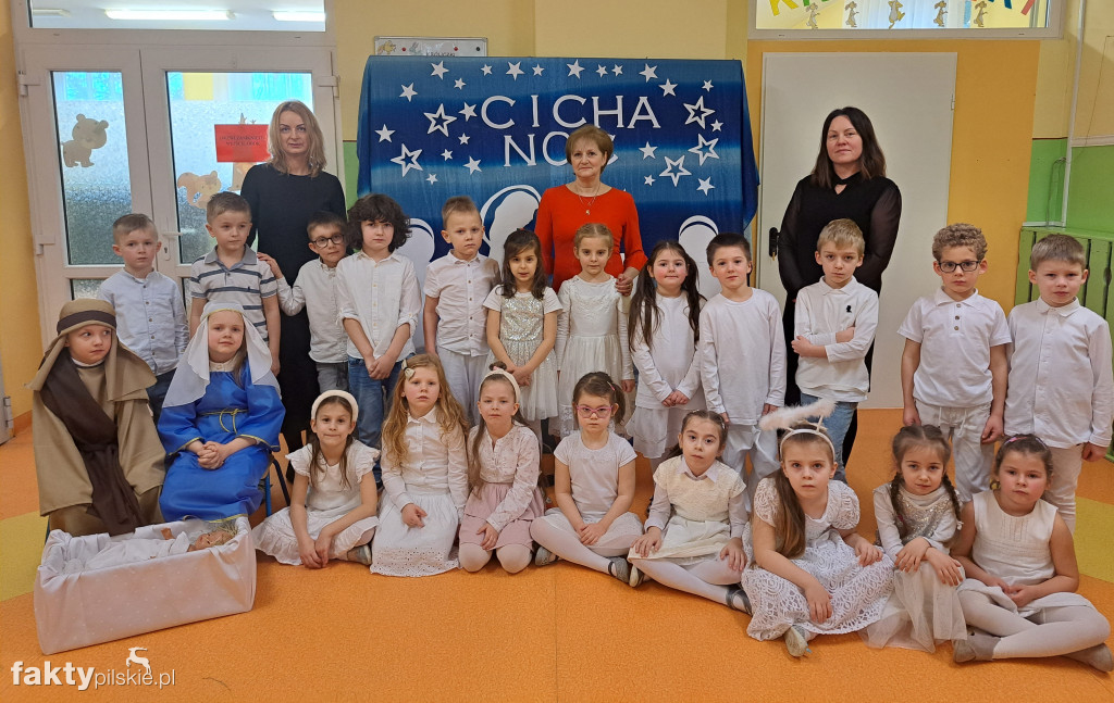 Wigilia w przedszkolu w Wyrzysku