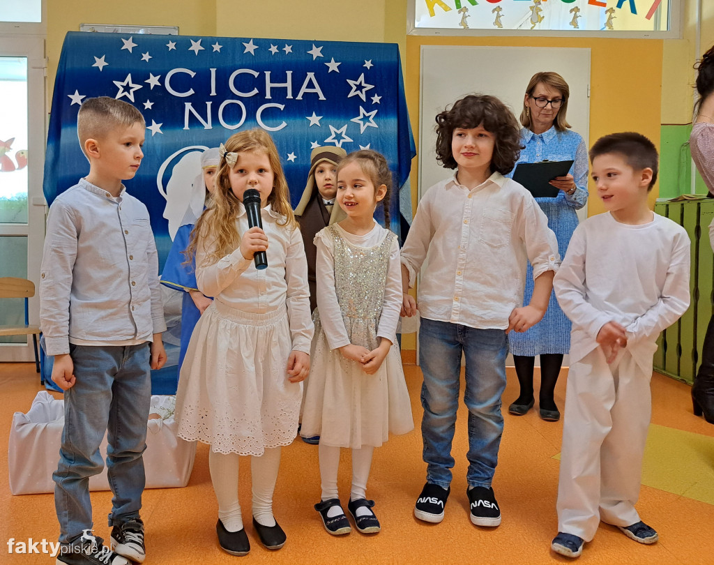 Wigilia w przedszkolu w Wyrzysku
