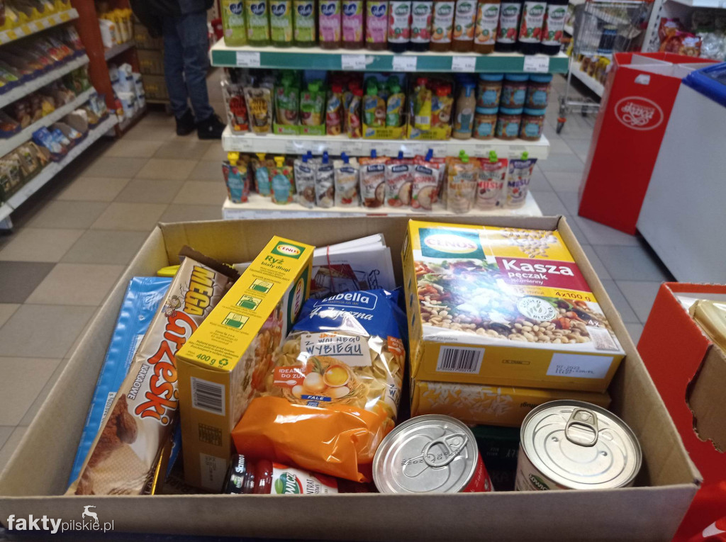 Zbiórka żywności w Wyrzysku